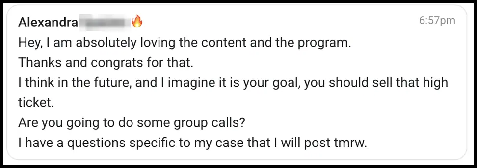 Vibe Consultant member post