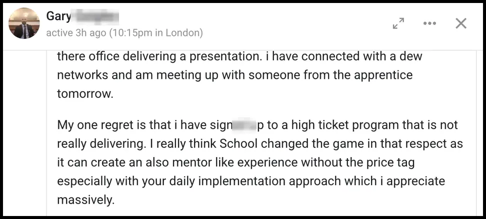 Vibe Consultant member post