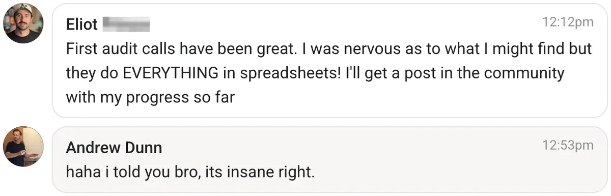 Vibe Consultant member post