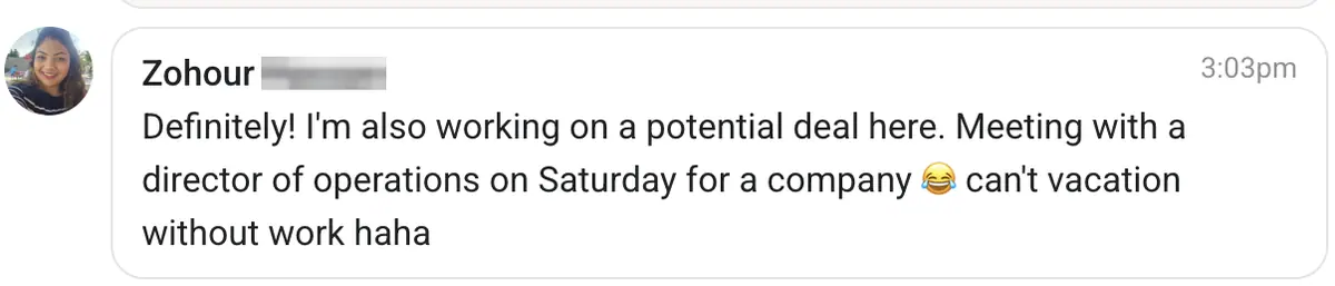Vibe Consultant member post