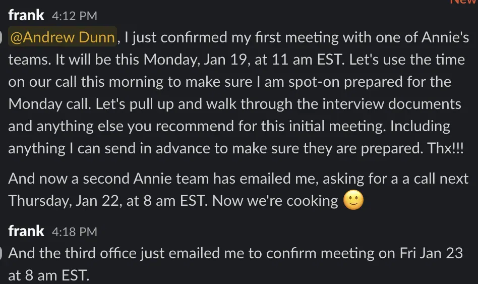 Vibe Consultant member post