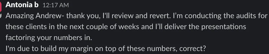 Vibe Consultant member post